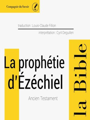 cover image of La prophétie d'Ézéchiel